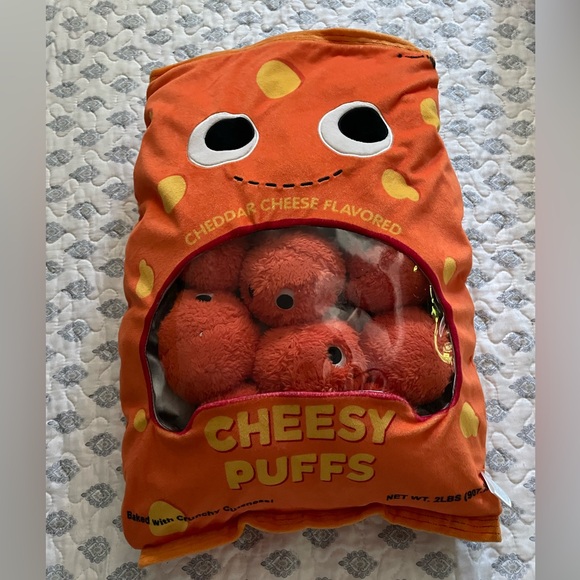 Yummy World Other - Yummy World Cheesy Puffs Plush